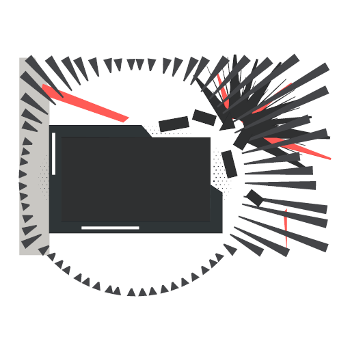 Anime panel frame